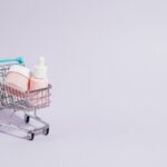 Cosmetic Products In A Cart