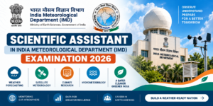 SSC Scientific Assistant in India Meteorological Department 2026 Notification Infographic